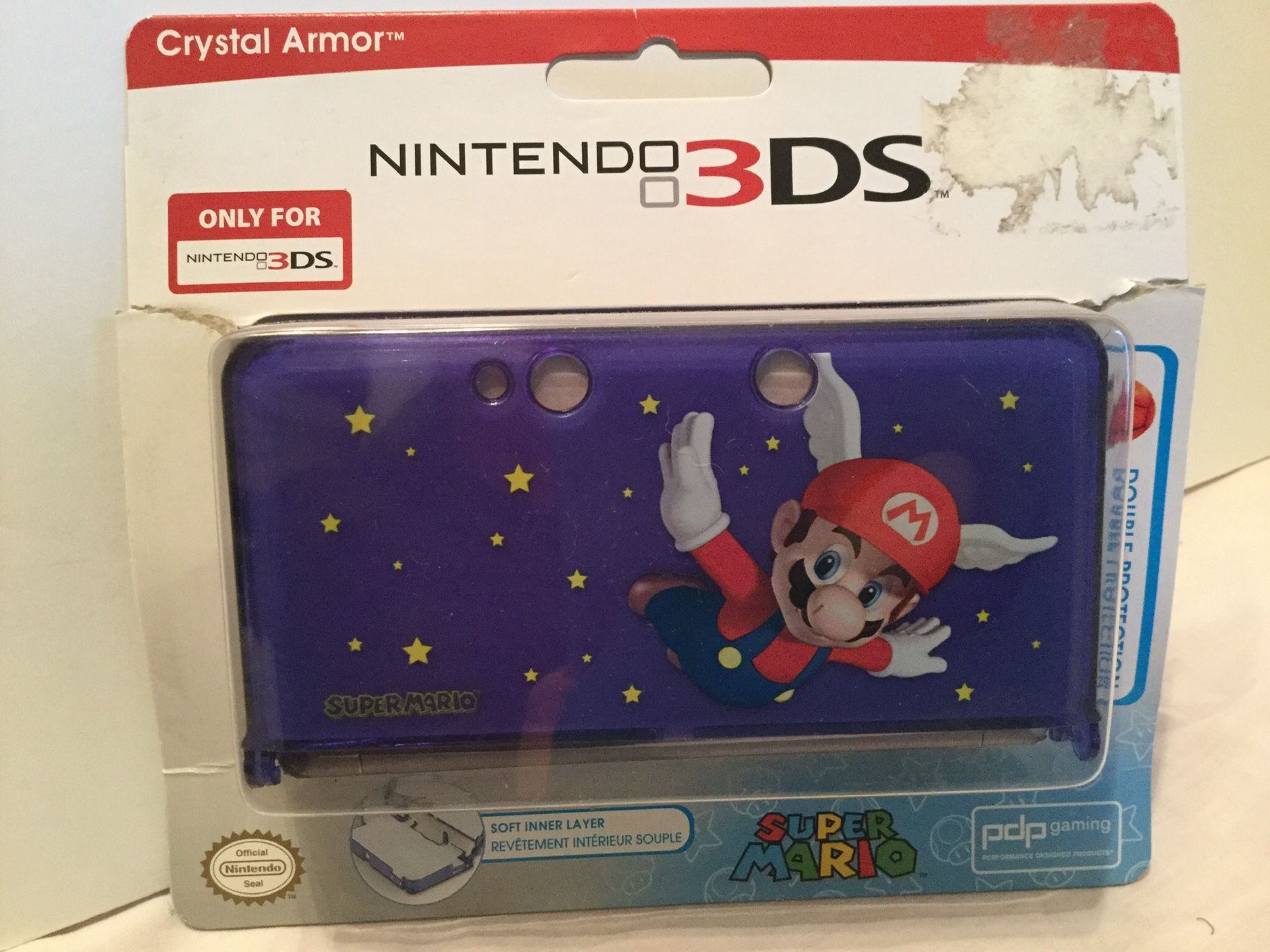 Nintendo 3DS Mario Crystal Armor Case