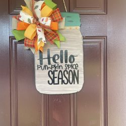 Cute Fall And Halloween Door Hangers!