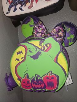 Oogie Boogie Bash 2025 Backpack and Disney OBB 2025 Ears 1