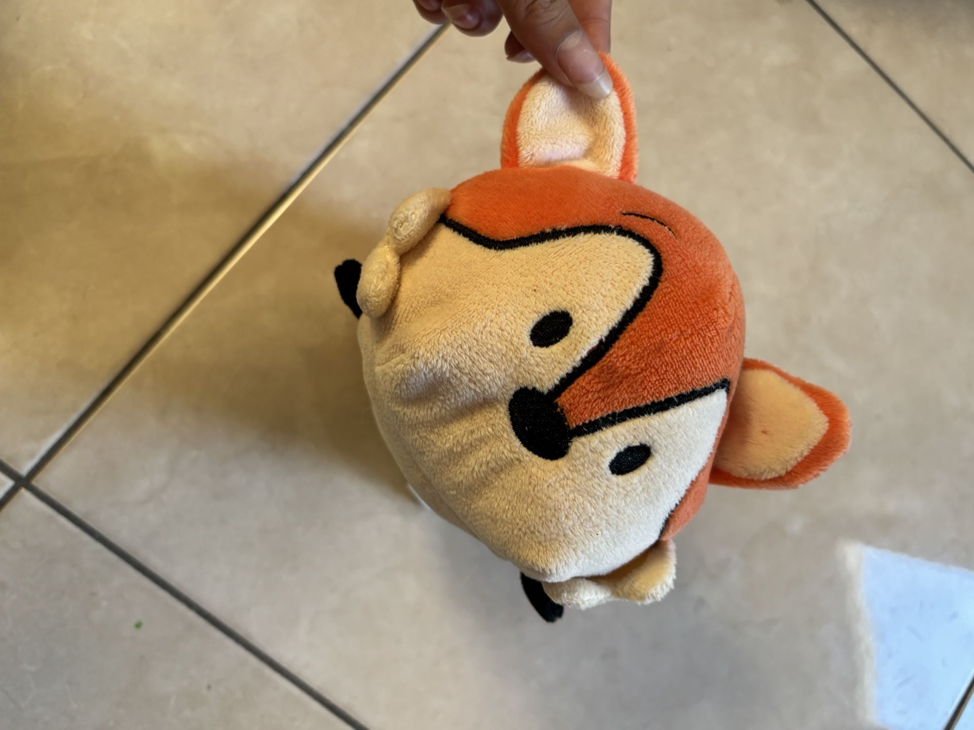 Small Orange Fox Stuffed Animal