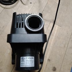 Atlantic 7500  Submersible Pump And Collapsible 3" Fire Hose 25'