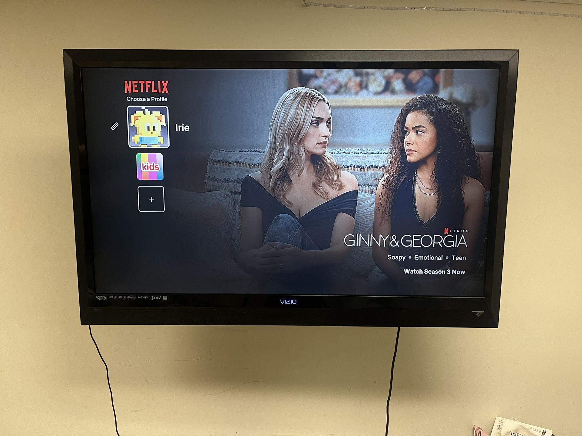 52” Vizio Flat Screen