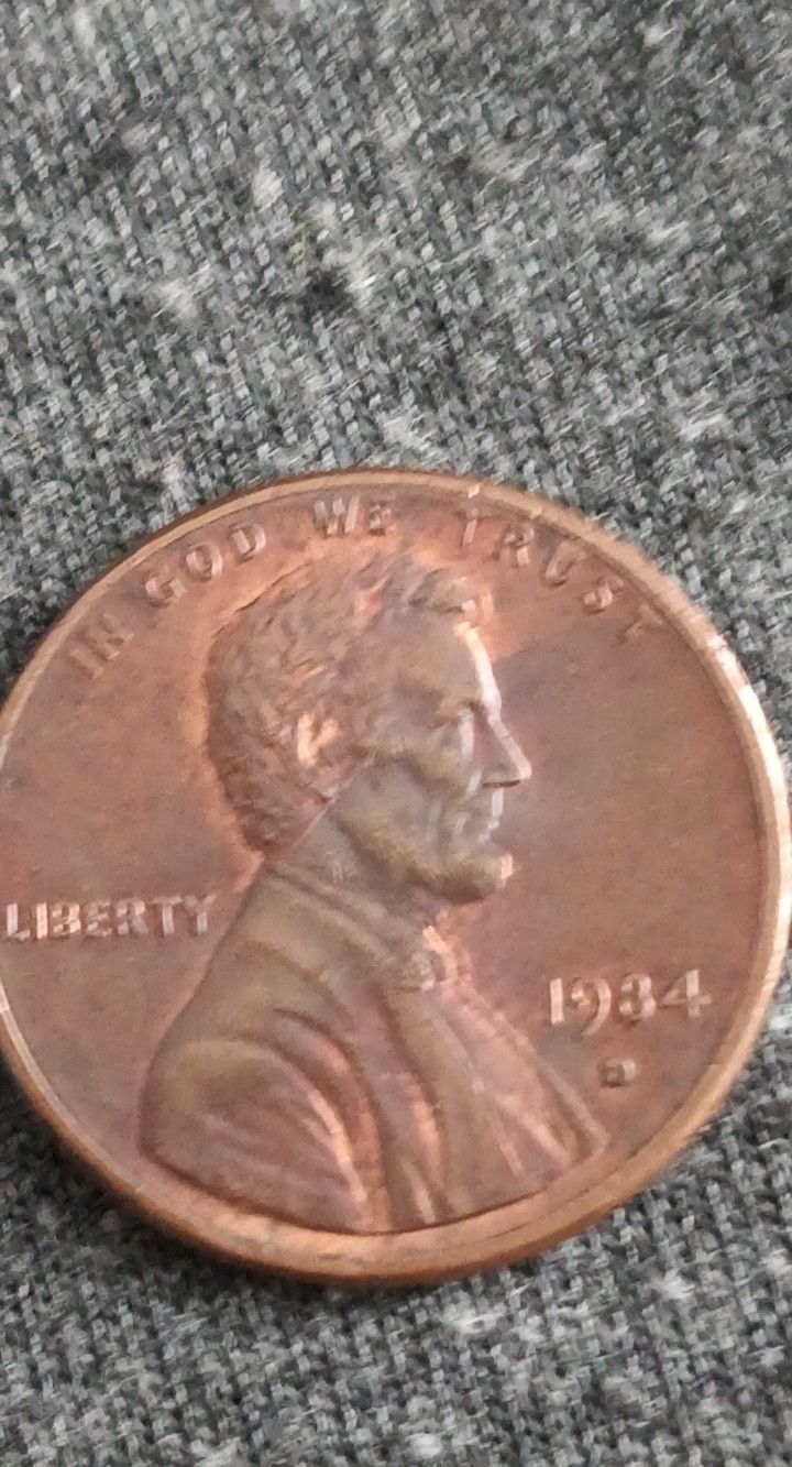 1984 D Error Penny