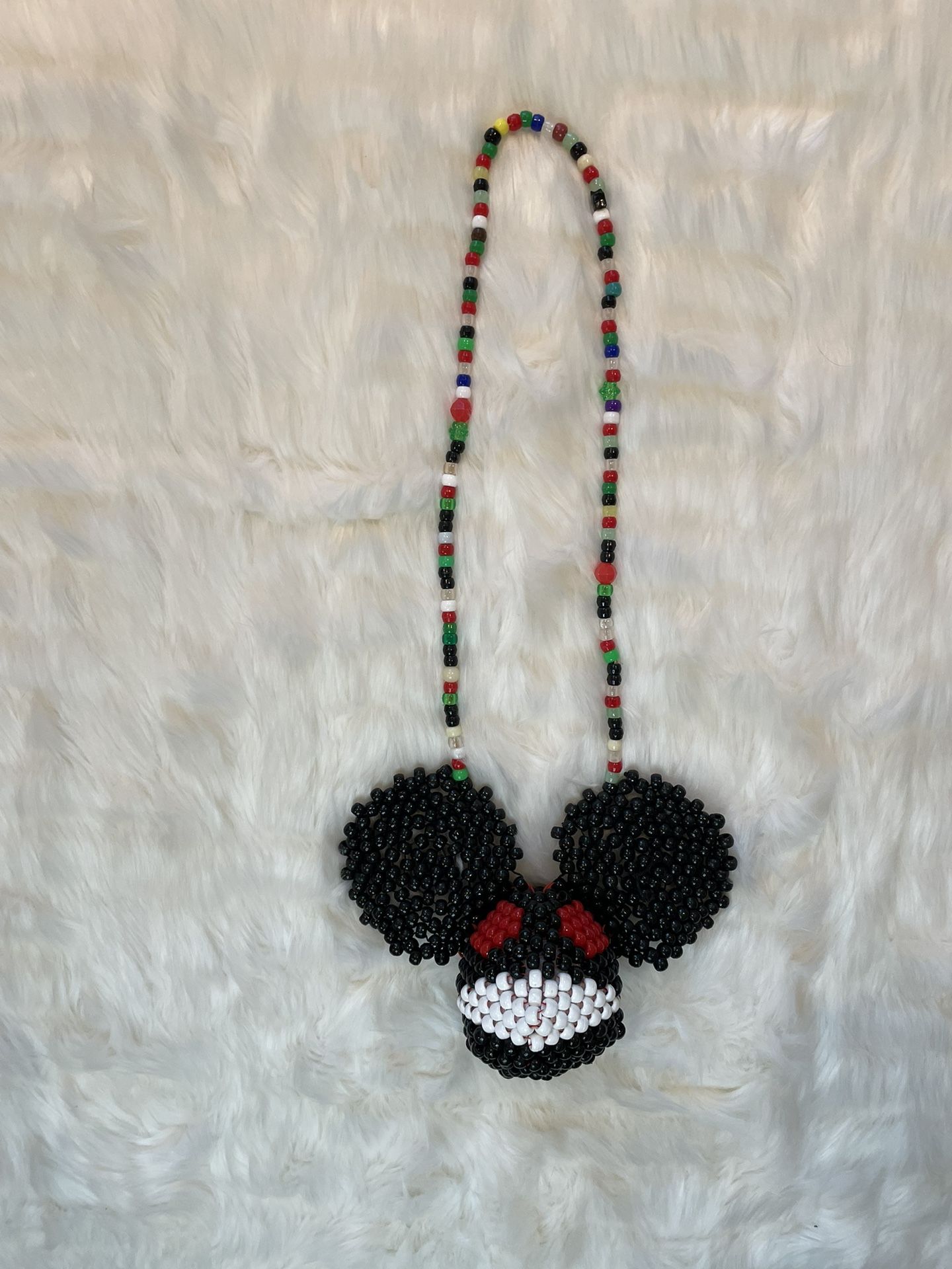 Deadmau5 Kandi Necklace Perler Cuff Rave Raver EDM DJ Dance