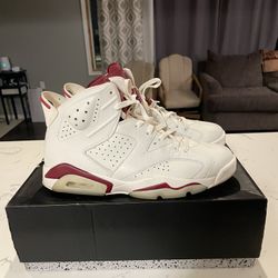 Jordan Retro 6 Maroon Size 11 
