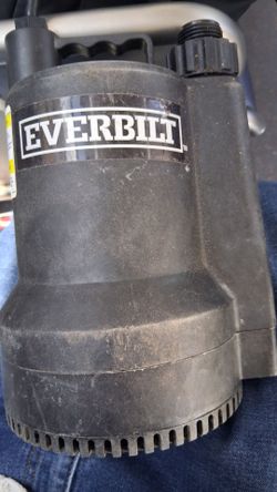 Everbilt Water Pump Sump