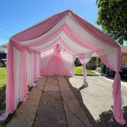 Canopy With Draping 