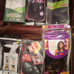 Lot Of Wigs New And Used