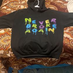 all black NBA youngboy hoodie size:Large