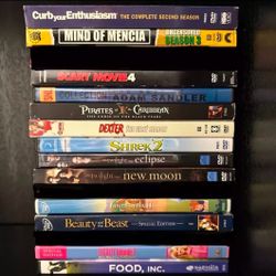 Lot of 13 Used DVDs (Specific Titles Listed)