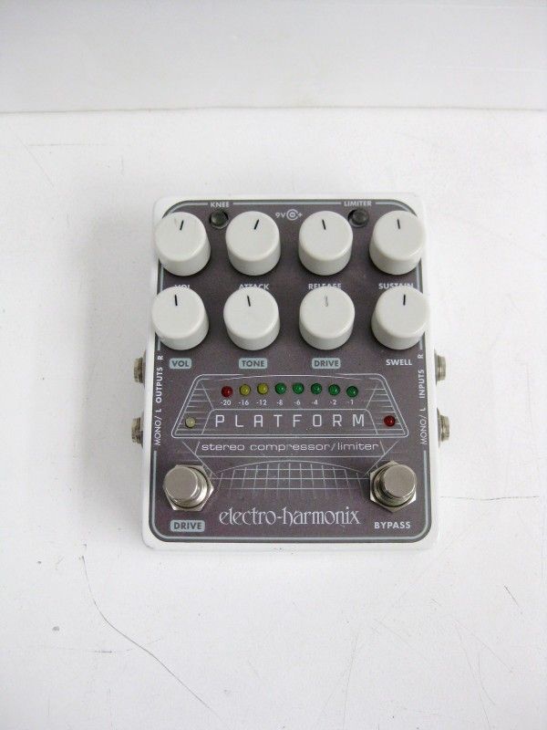 Electro-Harmonix Platform Stereo Compressor / Limiter Effect Pedal