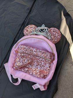 Original Disney backpack with tiara