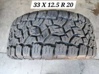 33 X 12.5 R 20 LT (1) TIRE TOYO AT