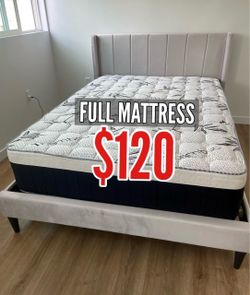 New full mattress only $120