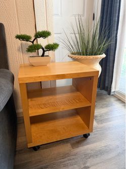 Wood Side Table / Nightstand