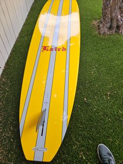 RON HOUSE LAIRD HAMILTON CUSTOM 12'1" TUFLITE SURF/SUP  PADDLE BOARD WITH CARBON FIBER PADDLE