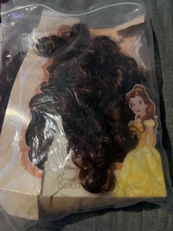 Disney Store Beauty And The Beast wig