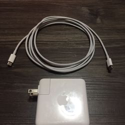 Apple USBC cord and AC adapter