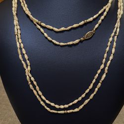 Fresh Water Pearl Neck Necklace 