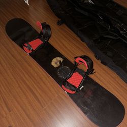 Rossignol Snowboard, Bindings, Boots, & Bag