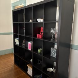 25 Cube Shelves From IKEA (black) 