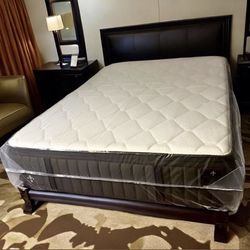 Queen Size Mattress Stearns Foster LUX ESTATE MOORE Pillow Top 14” inches Thick Firm New From Factory Delivery Same Day 
