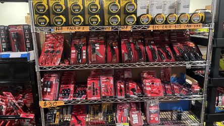 Variety tool.. Husky, Stanley and Milwuakee different price