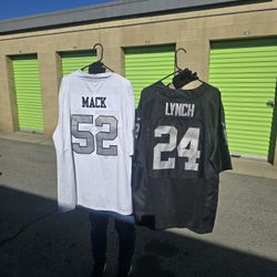 Raiders Jerseys XL $25