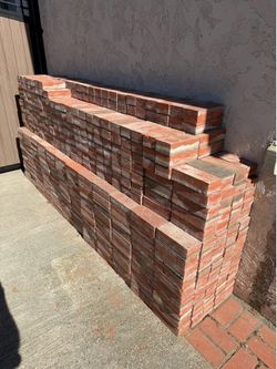 “CLEAN” Red Bricks .50 cents