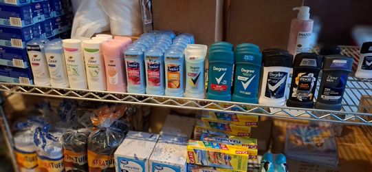 Deodorants dove, suave and degree,axe