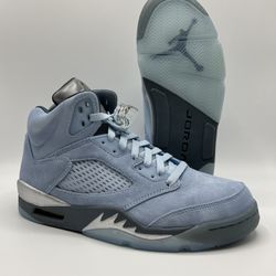 Jordan 5 Retro Bluebird (W) WOMENS Size 8.5 MENS Size 7 Deadstock