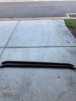 OBS Chevy C1500 Stepside Black Bed Rails Pair