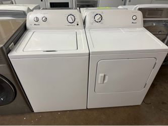 Amana washer and Amana electric dryer
