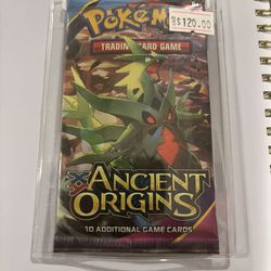 Factory sealed pokemon xy ancient  origins pack