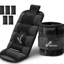 New Adjustable wrist and ankle weights 7lb (3.5 lb each) Adjustable Weight $25
