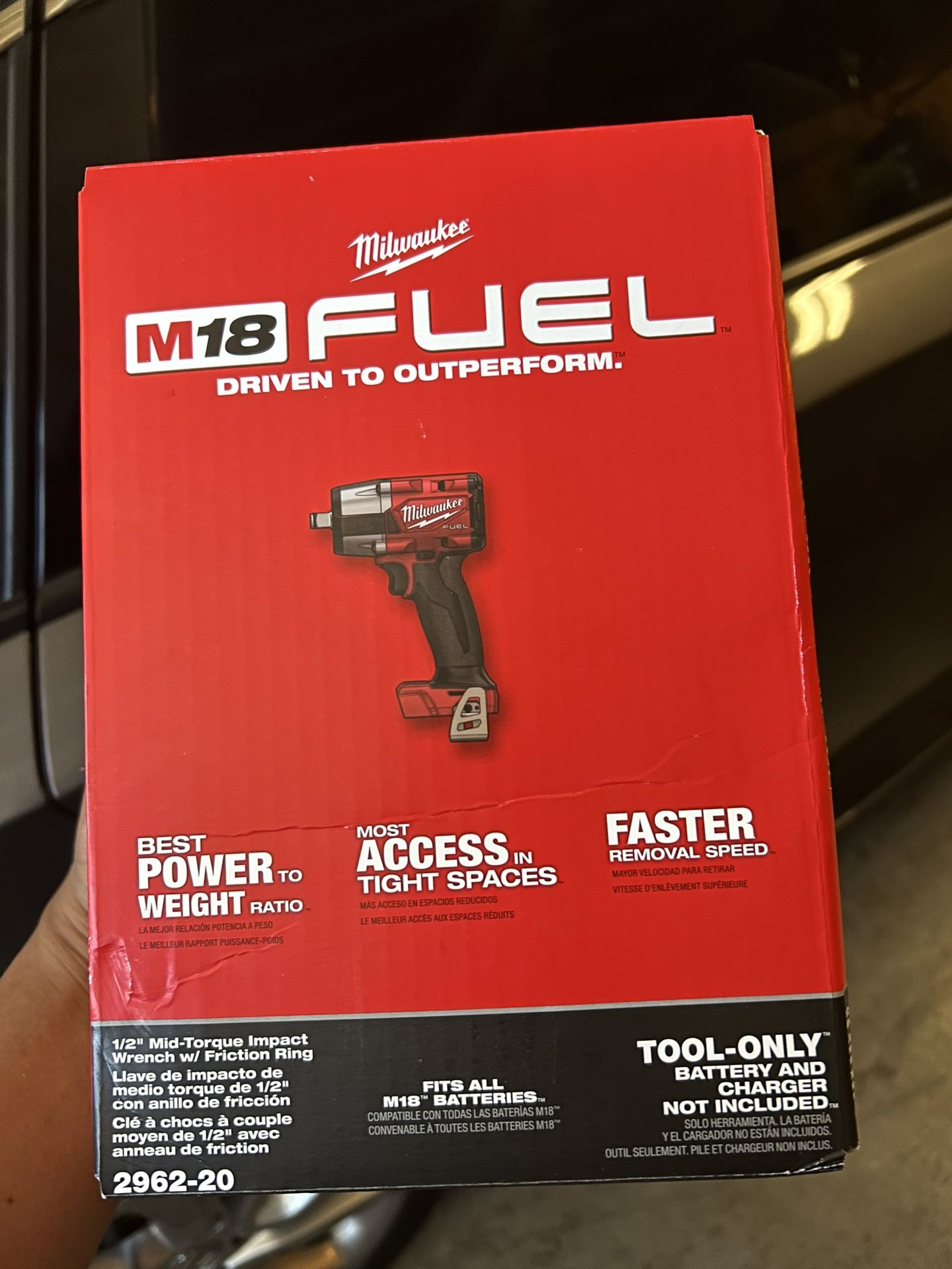 M18 FUEL Gen-2 18V Lithium-Ion Brushless Cordless Mid Torque 1/2 in. Impact Wrench with (2) 6.0Ah Batteries and Charger