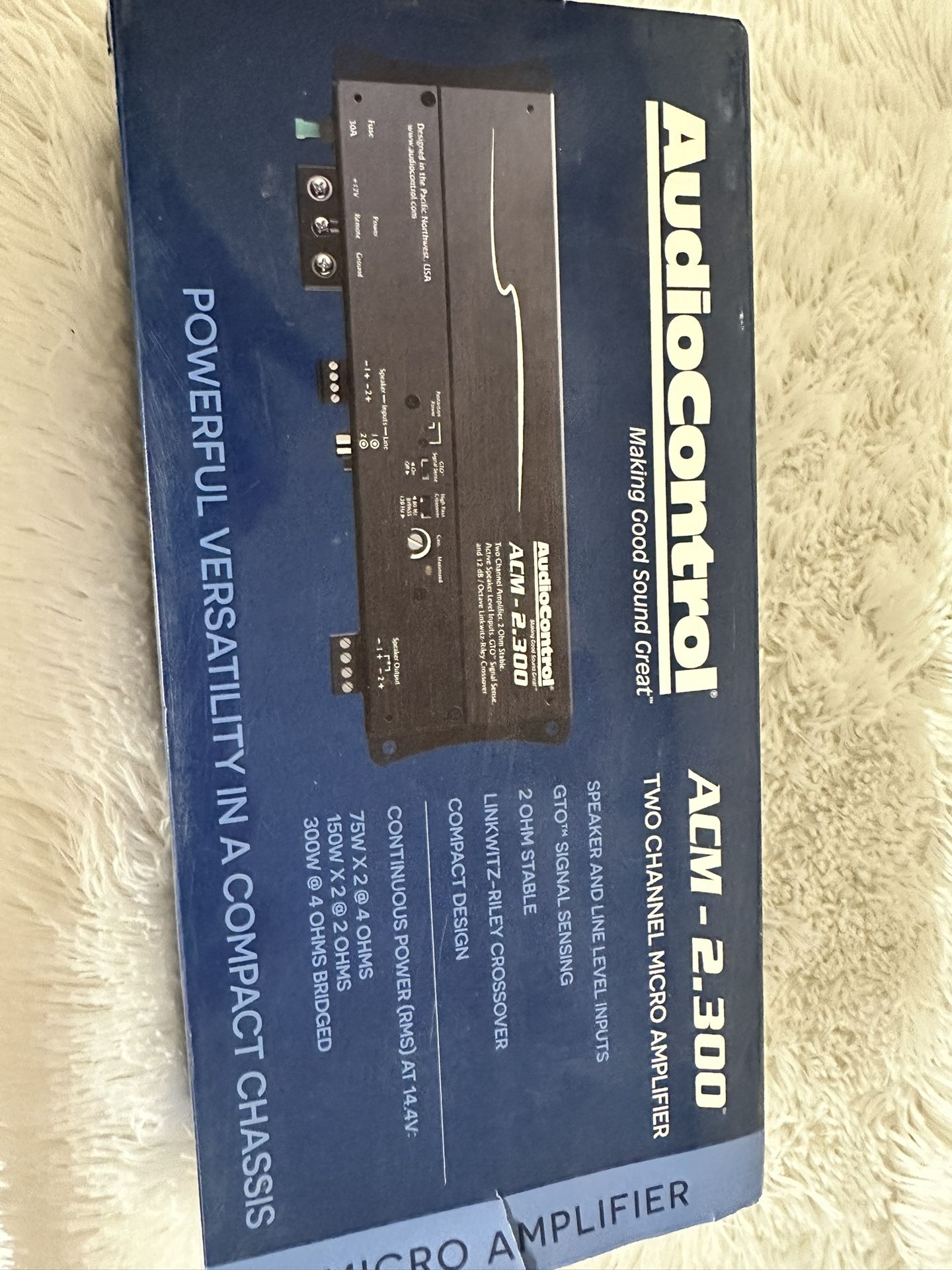 Audio Control, Motorcycle Amp