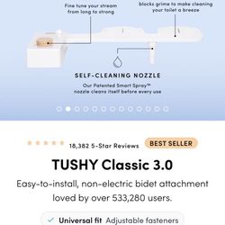 Non-electric Bidet (2.0 Version Not 3.0) 