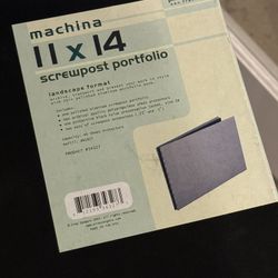 Pina Zangaro Machina Screwpost Binder - Aluminum / Portrait / 11 x 14