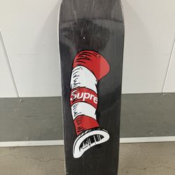 SUPREME CAT IN THE HAT SKATEBOARD 