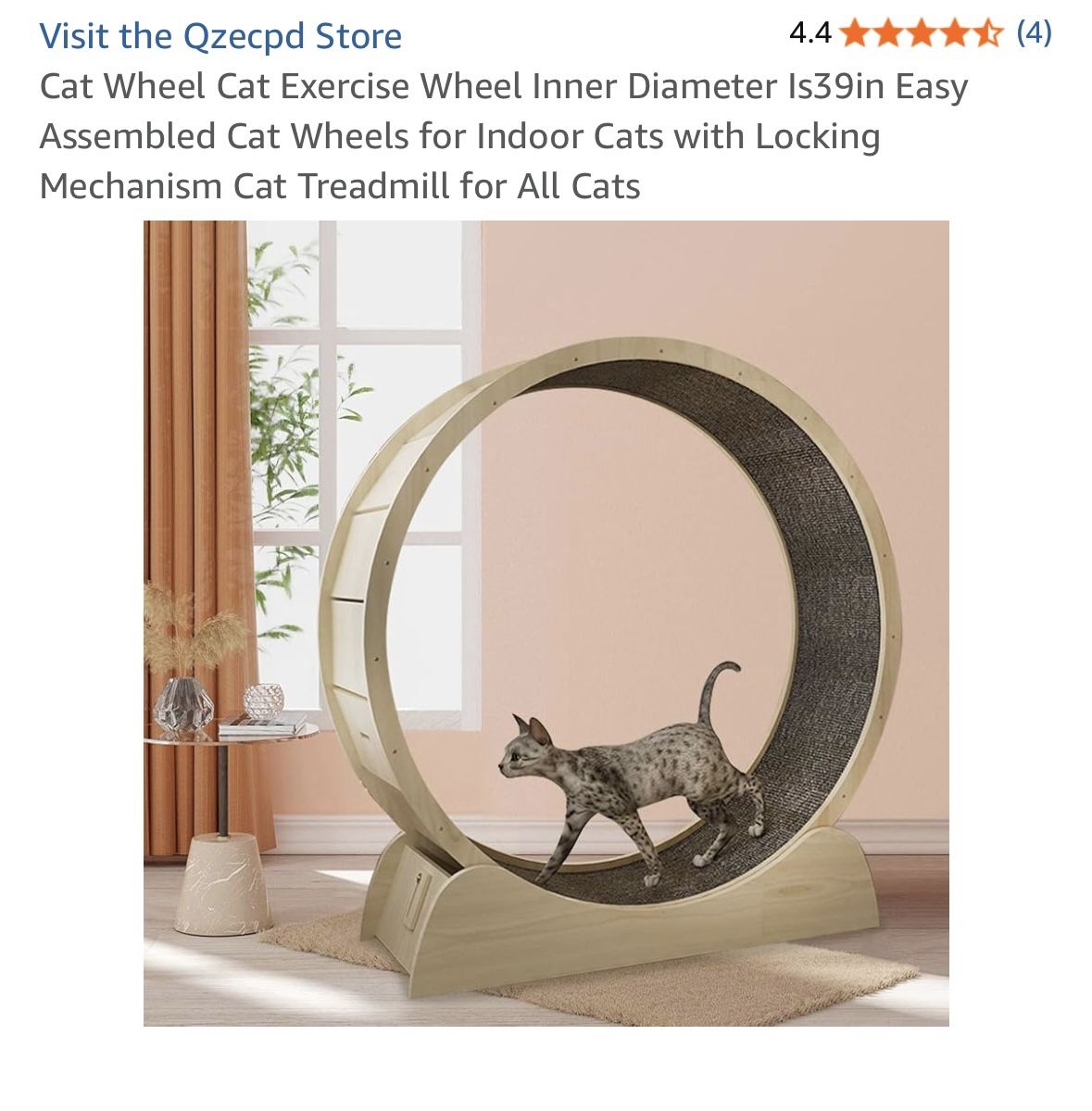 Like NEW Cat Wheel