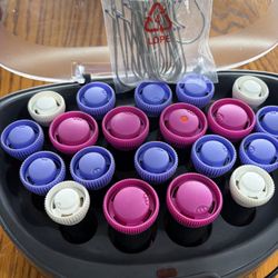 Hot Rollers + Sleep Styler Heatless Curling Set – Full Hair Styling Bundle 