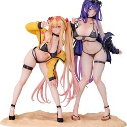 Gentlemen Yuna & Sayuri 1/6 scale Complete Figure by Biya & K Pring B+ Condition | Offers Welcome