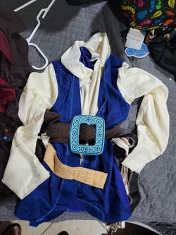 Complete Pirate Costume with Belt and Buckle