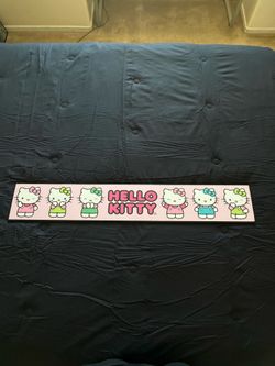 Hello kitty wall decor