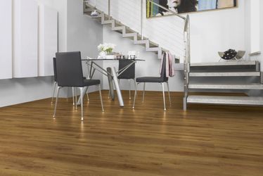 Classic Brown Laminate Flooring - Durable & Clean Look