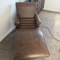 Contour Leather Reclining Chair