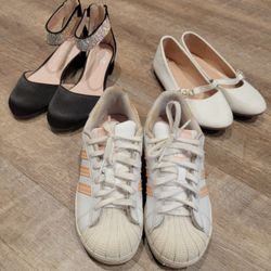 ADIDAS, LINK, MIX NO. 6 Girls Shoes Size 1