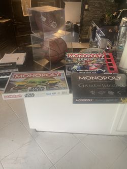 3 Monopoly Boards For Sale