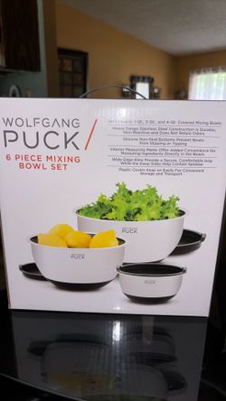 6 piece mixing bowl set